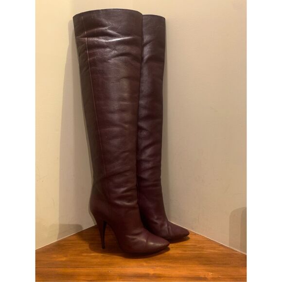 Yves Saint Laurent Thigh High Boots EU 40 - Picture 2 of 7
